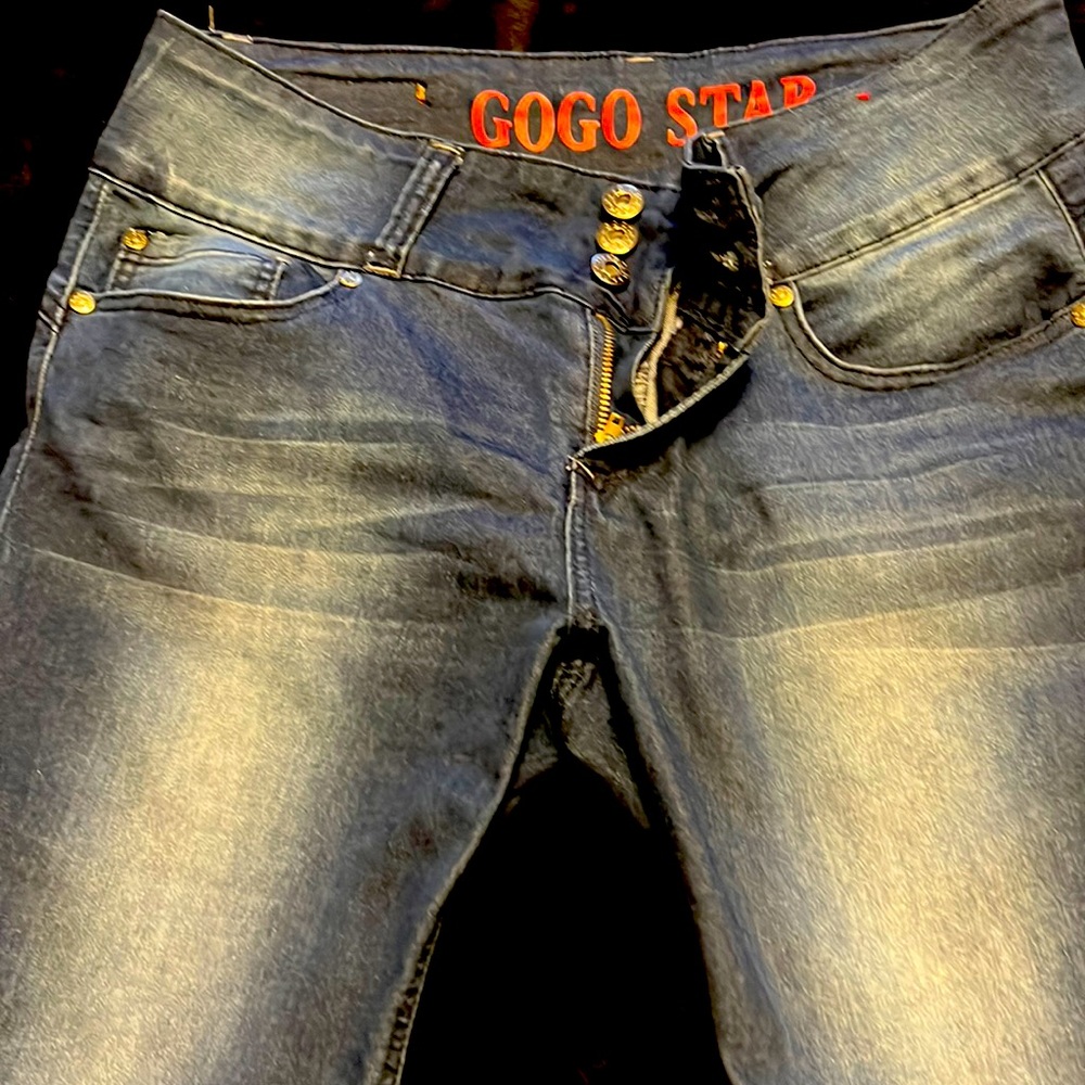 Soft denim capris